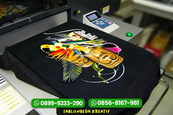 jasa pembuatan sablon baju terdekat dengan desain custom
